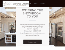Tablet Screenshot of builttodesire.com